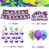 Parkour Party Decorations Parkour Birthday Party Supplies Includes Parkour Birthday Banner Cake Topper Cupcake Toppers Balloons for Parkour Birthday Decorations Party Favors