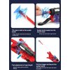 LINMANSHUO Set of 2 Kids Spider Web Shooterm, Spiderman Toy Fun Decoration Kids Educational Toy Wrist Launcher, Spider Hero Cosplay Costume Prop Launcher Wrist Toy Gift