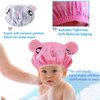 2 PCS shower caps for kids shower caps for girls shower cap kids Cartoon Waterproof Shower Bath Caps Set Bath Hat for Baby Girls Boys