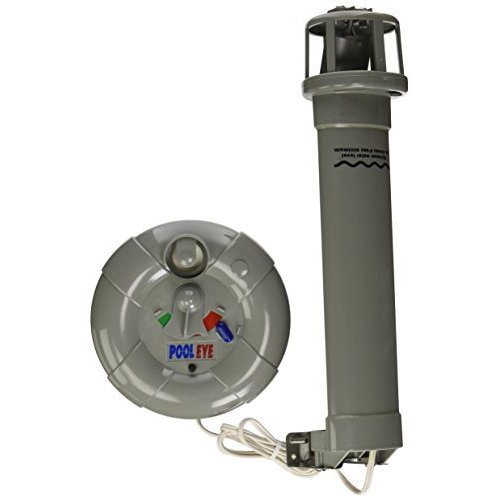 PoolEye Aboveground Pool Immersion Alarm – Battery Powered Water Motion Sensor for up to 24’ Round or 16’ x 32’ Oval, Poolside Siren Only, PE14
