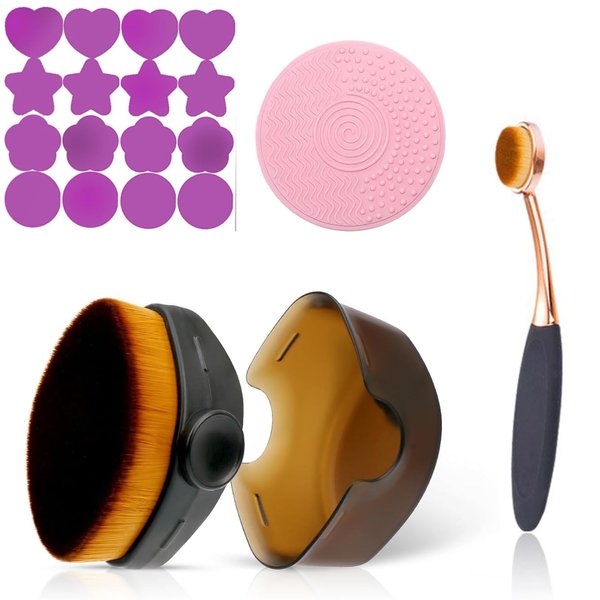Sunscreen Applicator Brushes kit for Easy Application (Black)