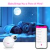 iBaby M8L WiFi Baby Monitor with Camera & Audio: Sleep Tracking, Motion Alerts, Wireless 360º Pan 110º Tilt, Temperature Sensor, 1080PFull HD Video, Night Vision, Support Multi-User on Smartphone APP