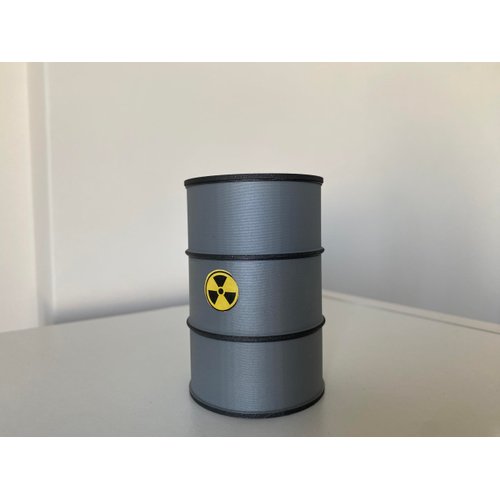 Drum Barrel Pen Holder – 3D Printed, Durable PLA, Unique Industrial Design Desk Organizer for Office & Home – Eco-Friendly, Multifunctional Storage Solution