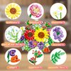 Flower Bouquet Building Set, Botanical Collection Flowers Building Toys, Artificial Flowers Christmas Decoration & Centerpieces, Gift for Mother's Day, Valentine Day, Birthday, Christmas Day - 976PCS