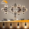 KarlunKoy Half Chrome Light Bulb Dimmable 6W (60W Equivalent) A19 A Shape Decorative LED Edison Bulb Silver Mirror Reflected Light 2700K Warm White E26 Base Pack of 2