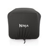 Ninja XSKOCVR Premium Cover, Compatible Woodfire Outdoor Oven (OO100 series), Adjustable Drawstrings, UV and Water-Resistant, Lightweight, Black, 18.9'' x 17.9'' x 15.16