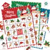 VESPRO 46PCS Christmas Bingo Game Cards for 30 Players Christmas Party Games for Kids Party Classroom Activities