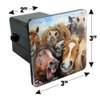 GRAPHICS & MORE Horses Selfie Tow Trailer Hitch Cover Plug Insert