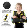 Rrtizan Kids Portable Inflatable Life Jacket Swimming Vest for Boys & Girls