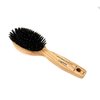 Phillips Brush Gentlemens’ Quarters Captain Oval Cushion Boar Bristle Hair Brush for Men
