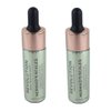 Pack of 2 Makeup Revolution Beauty Liquid Highlighter, Mermaid's Scales