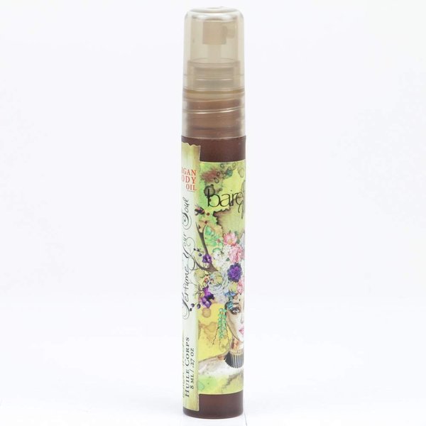 Barefoot Venus Travel Size Mini Argan Body Oil - 8 Milliliters (Lemon Freckle)