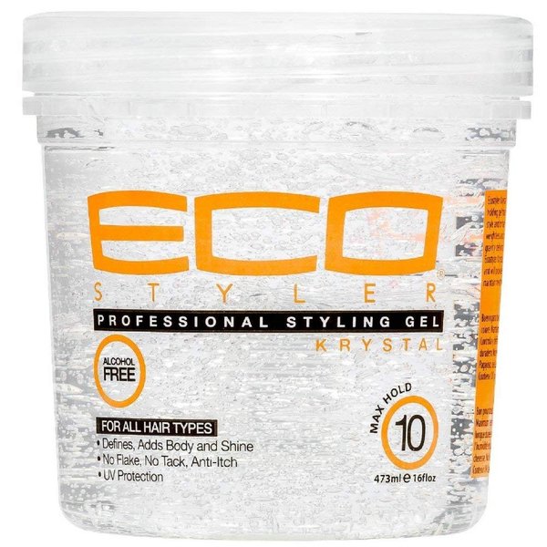 ECOCO EcoStyler Professional Styling Gel Krystal, 32 oz (Pack of 9)