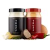 TRUFF Mayo, Gourmet Mayonnaise made with Black Winter Truffles, Sunflower Oil, Cage-Free Eggs | Heat and Umami for Savory Spreads, Salads, Non-GMO, Gluten Free | Original and Spicy Flavor with Premium Box - Bundle of 2