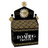 Big Dot of Happiness Roaring 20’s - Treat Box Party Favors - 1920s Art Deco Jazz Party Goodie Gable Boxes - Set of 12