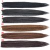 Mayloss 6 Packs/Lot (14/18/24/30) inch 1cm 20 Strands/Pack Thin 3X Box Braid Crochet Hair Extensionin Diameter 3X Synthetic Braid Hair Extensions Crochet Braids Hair Color(30Inch 30)