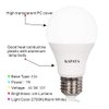 12V A19 LED Light Bulb Soft White 2700K 60 Watt Halogen Equivalent A19 Bulbs E26 Screw Base , for RV , Boat , Camping , Outdoor Solar Powered Lighting , Off Grid Lighting Application , 6-Pack