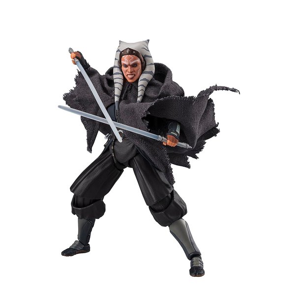 S.H. Figuarts Asoka Tano (Star Wars: Ahsoka) Approx. 5.9 inches (150 mm), PVC, ABS & Fabric, Pre-Painted Action Figure