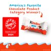 Kinder Chocolate Mini, , 29.2 Oz Bulk Pack, Up To 138 Minis, Milk Chocolate Bar With Creamy Milky Filling, Individually Wrapped Holiday Candy