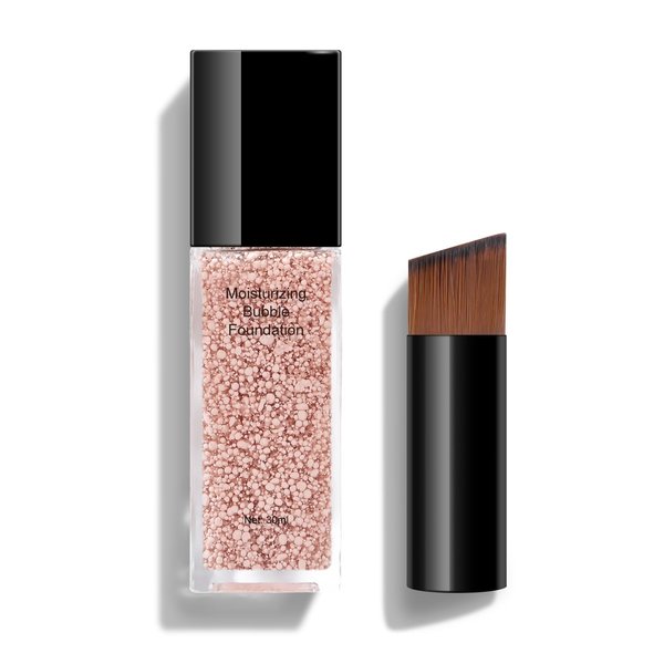 KYDA Water Tint Foundation, Skin Perfector Foundation with Deep Moisturizing Essense, Matte Liquid Foundation, Super Lightweight Cover Foundation, Bright Nude Base Makeup-Natural