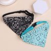 XIMA 6PCS Cat Bandana Collars with Removable Bow Tie for Cats Puppy Kittens Small Dogs Collars Adjustable Bandana