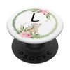 Cell Phone Pop Out Holder,Cute Koala Bear Flower Letter L PopSockets Grip and Stand for Phones and Tablets
