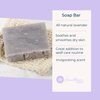 Relaxing Lavender Spa Box for Her - Self Care Relaxation Gifts, Spa Kit, Handmade Soap, Body Butter, Bath Salt Soak, Organic Gifts for Women