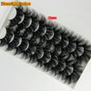 loladook 25 mm Lashes Mink Fluffy 3D Volume Mink Lashes Thick Big Long Fake Lashes Pack 25mm Dramatic Faux Mink False Eyelashes 10 Pairs