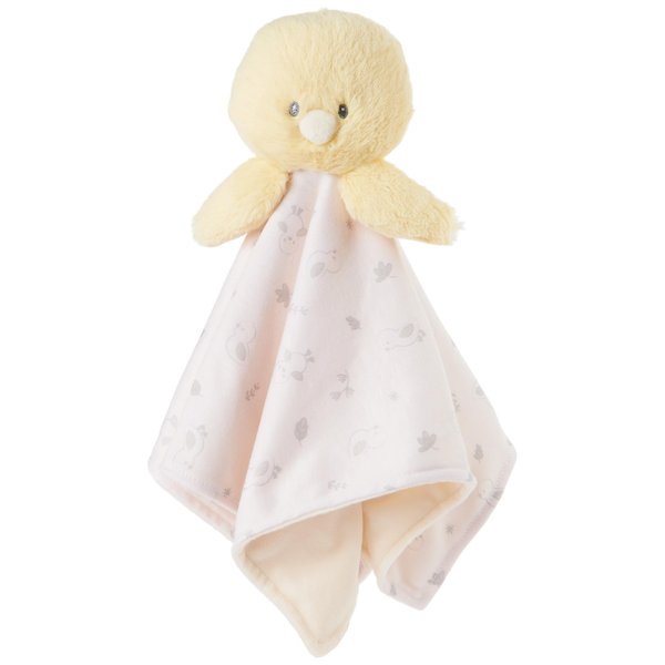 GUND Baby Sustainably Soft Duckling Lovey, Stuffed Animal Plush Blanket Made from 100% Recycled Materials, for Babies and Newborns, Yellow/Cream, 10”