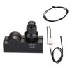 WADEO Fire Pit Igniter, Push Button Ignition Kit with 2 Outlets and Ground Wire for Fire Pit Gas Burner System