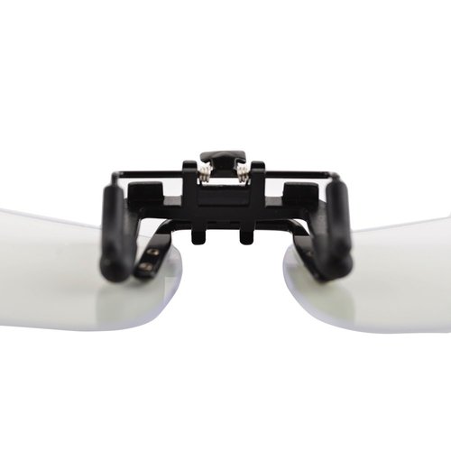 Gudzws Clip On Blue Light Filter Blocking Glass Clips Computer Relief Anti-glare Unisex