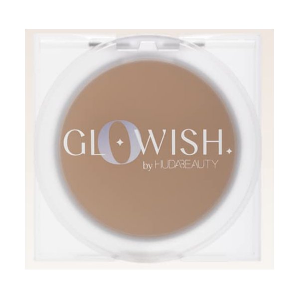 HUDA BEAUTY GloWish Lightweight Blurring Pressed Powder 06 Medium-Tan
