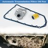 YzusGomumu 31728-1XF0A Car Automatic Transmission Filter Oil Pan Gasket Kit Compatible with Nissan Rogue Juke Mitsubishi Lancer Outlander Dodge Caliber Jeep Compass Patriot Replaces 31728-1XF02