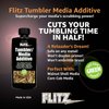 Flitz Metal Tumbler Media Additive, Cut Your Tumbling Time in Half, Non-Ammonia Based Formula Works Great on All Metals, 7.6 oz. Bottle