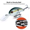 YONGZHI Fishing Lures Shallow Deep Diving Swimbait Crankbait Fishing Wobble Multi Jointed Hard Baits for Bass Trout Freshwater and Saltwater
