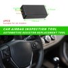 Augeny 4 PCS Car SRS Airbag Simulator Tester, Universal Airbag Fault Finding Diagnostic Repair Tool, Auto Airbag Simulator Testing Instrument, Vehicle Airbag Inspection Tool