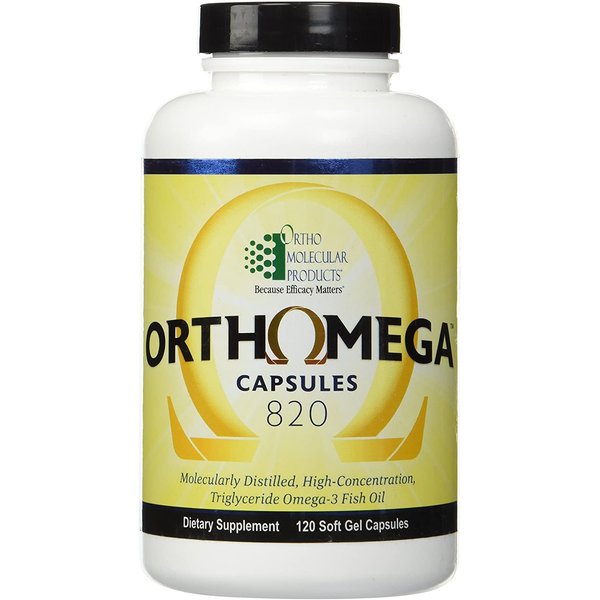 Orthomega 820 Capsules - New Formulation - 60 Softgel Capsules