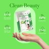 Clear Beauty Cucumber and Aloe Sheet Face Mask - Soothes Irritated Skin, Reduce Wrinkles & Fine Lines & Moisturizing - Cruelty Free Korean Skin Care For All Skin Types