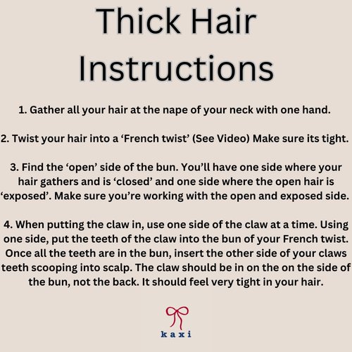 KAXI The ORIGINAL Hold Everything Hair Claw - Perfect for Thick & Thin Hair Straight, Wavy & Curly | Strong Clip With 52 teeth & Many Colors to Choose (Royal Blue)