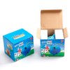 JYPHM Ceramic Piggy Bank for Kids Coin Bank for Boys and Girls Unique Birthday Gift Nursery Decor Piggy Banks Blue (5x5x4inch)