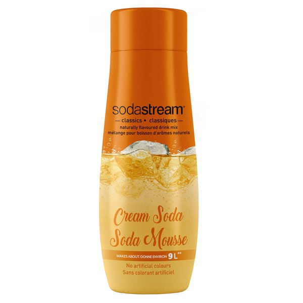 SodaStream Cream Soda Syrup, 14.8 Fluid Ounce