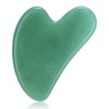 Desnice Gua Sha Facial Tools, Natural Jade Stone Guasha Tool, GUA SHA Scraping Massage Tool for Face and Body Massage, SPA Acupuncture Therapy Trigger Point Treatment with Travel Pouch