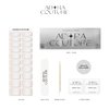 Adora Couture Semi Cured Gel Nail Strips |20pcs Semi Sheer Ombre Milky Peach Gel Wraps for Nails | Gel Nail Stickers with UV Light Required (Milky Peach)