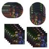 40pcs Five Nights Party Supplies Party Supplies include 20 plates, 20 napkins for the Five Nights Party Supplies birthday party decoration