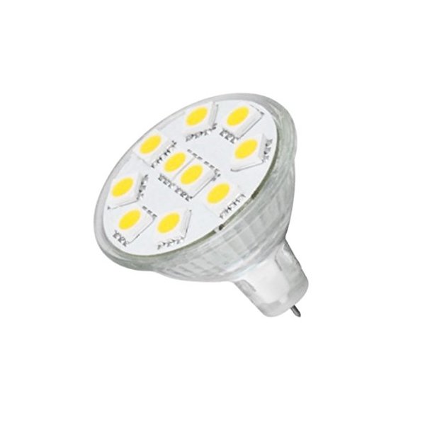 Anyray® MR11 LED Light Bulb GU4 Base 165lm Flood Beam lamp Soft White (Warm White)