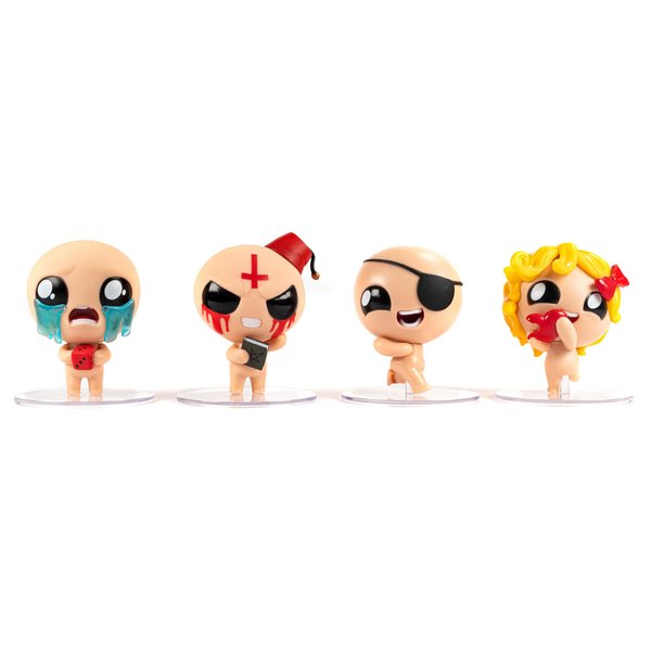 The Binding of Isaac: 4 Figures Series 1 Collection - Video Game Merchandise, Collectible Character Miniatures, Officially Licensed