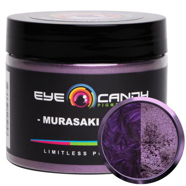 Eye Candy Mica Pigment Powder "Pastel Series" Multipurpose DIY Arts and Crafts Additive | Epoxy, Resin Art, Nail Polish, Paint, Slime, Bath Bombs, Cosmetics (Murasaki Violet, 50G)