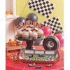 Fun Express Mini Inflatable Tires (Set of 12) Racing Car Party Supplies