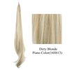 IMISSU Hair Extension Pony Tail Flexible Hair Ponytails Hairpieces (Piano Dirty Blonde)