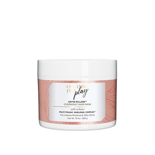 ORLANDO PITA PLAY Satin Pillow Overnight Hair Mask, Hydrates & Replenishes Hair with Intense Moisture & Shine, Promotes Visually Soft, Smooth, & Silky Tresses After Just One Use, 10 oz